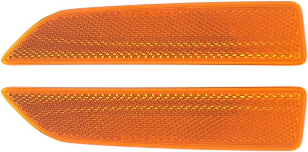 ya 27 10.13 baidi 2Pcs Fit For 2007-2010 for BMW X3 E83 Front Bumper Cover Reflector Left & Right Side