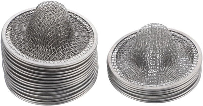 ya 14 9.20 baidi 20 Pcs Stainless Steel Filter Kitchen Drain S n Sink Food Strainer Metal-1