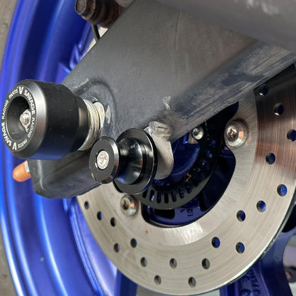 ya 23 10.7 baidi CNC 6mm Swingarm Spools Sliders for Yamaha YZF-R6/S YZF-R1/M/S R3 MT-03/07/09/10