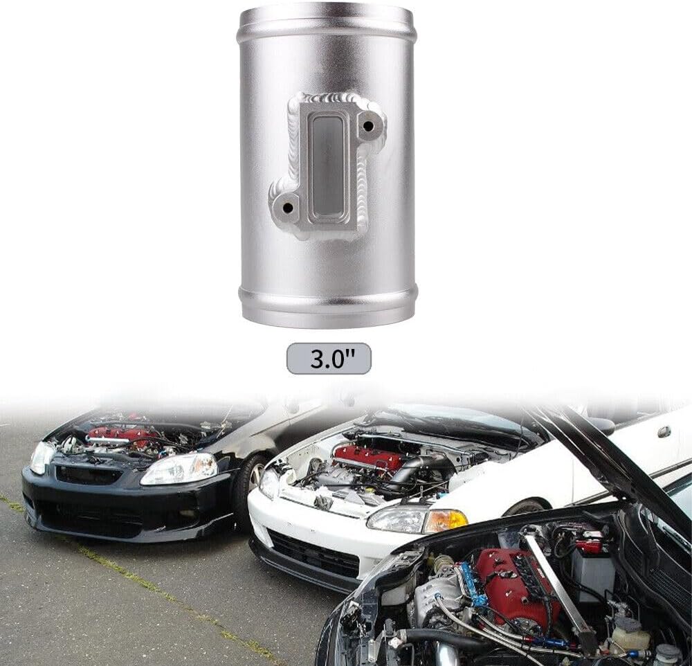 ya 2 8.15 3''in Air Flow Sensor Base Mount Air Intake Meter Adapter for Honda for Nissan for Ford