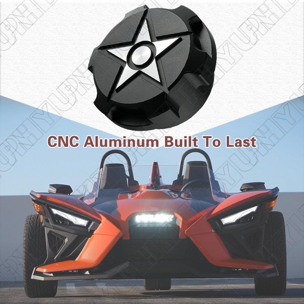 ya 5 8.24 baidi CNC Aluminum Gas Cap for Polaris Slingshot SL LE R S SLR Grand Touring 2015-2024