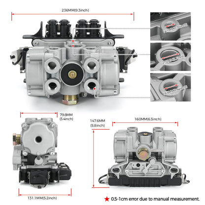 ya 5 8.24 baidi Fits for Meritor Trailer Modulator ABS Valve Control 4005001030 S4005001037 OE