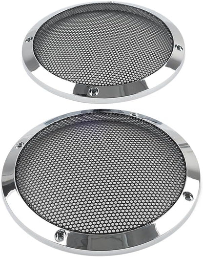 ya 2 8.15 6.5 Lower Vented Fairing Speaker Covers Fit for Harley Electra Street Road Glide