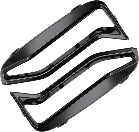 ya 4 8.10 A Pair of Black Decorations on the Front Bumper Side grilles are Suitable for BMW 3 'and G20 G21 M340i