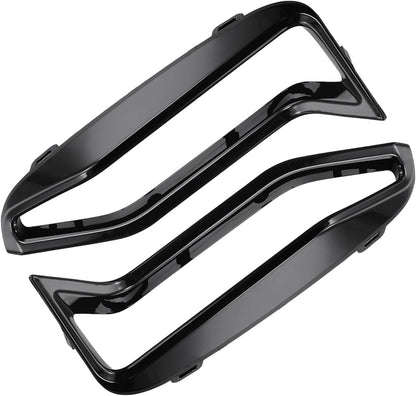 ya 7 8.24 baidi A Pair of Black Decorations on the Front Bumper Side grilles are Suitable for BMW 3 'and G20 G21 M340i