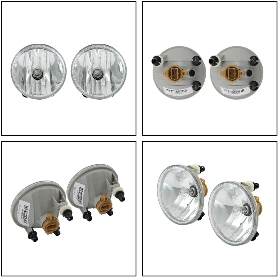 ya 9 10.24 LH+RH fog lamp + bezel + wiring harness + switch kit for 2018-2021 for Chevrolet Traverse-