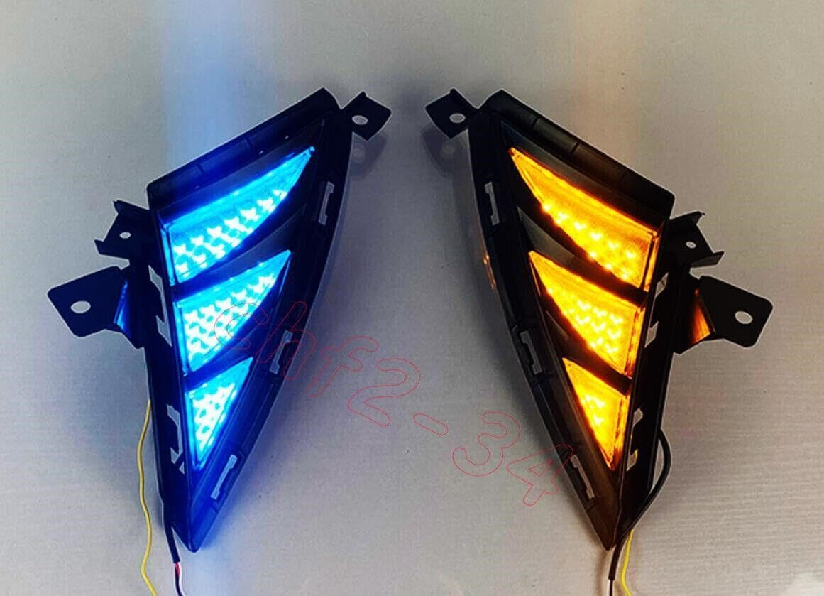 ya 9 10.24 DRL LED Daytime Running Lights Bumper Fog Lights Signals Suitable for Hyundai for Elantra 21-22-