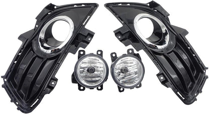 ya 14 9.20 zhengce BUMPER CLEAR FOG LIGHT DRIVING LAMP W/COVER Fit for Ford Fusion/Mondeo 201-1