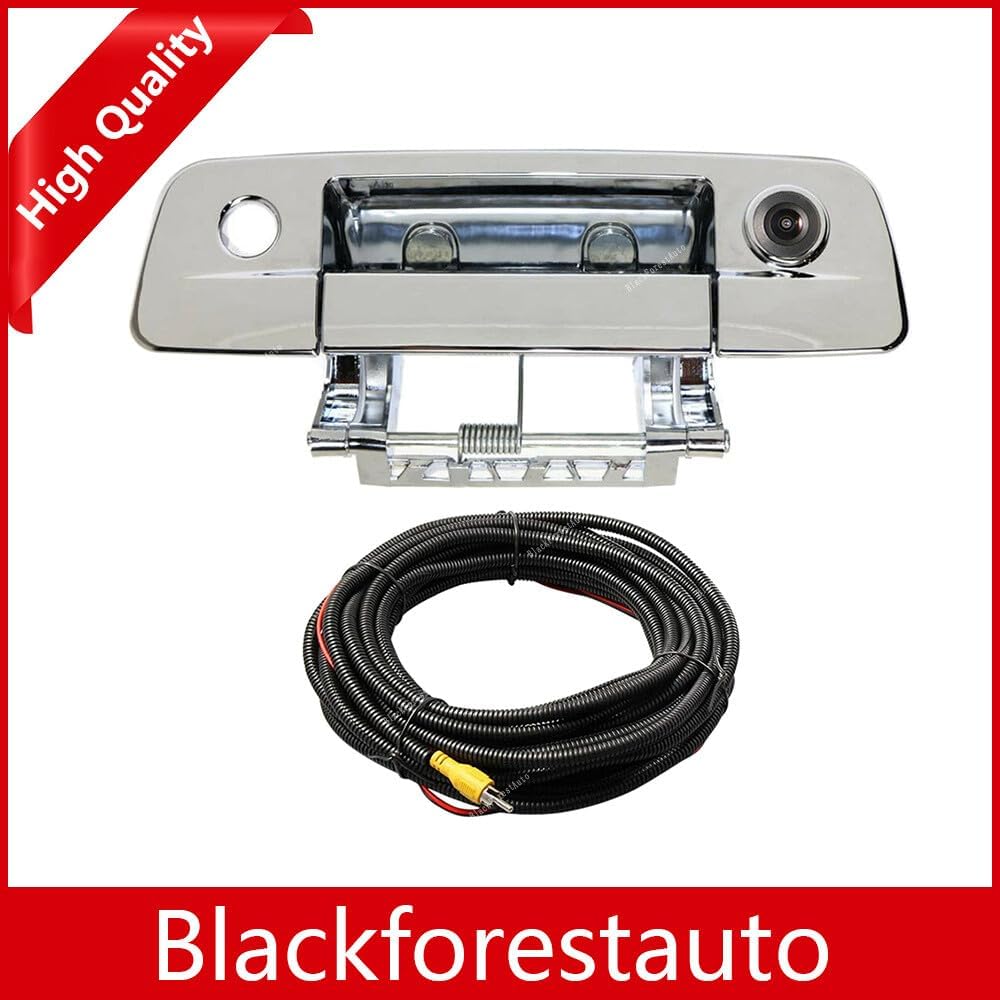 ya 10 9.16 baidi Chrome Tailgate Handle w/Rearview Camera for Ram 1500 2500 3500 09-21 68044906AE