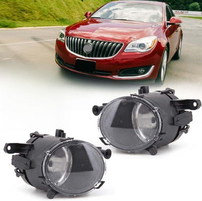 ya 13 9.15 baidi One pair of front bumper fog lights driving spotlight bulbs for Buick Regal