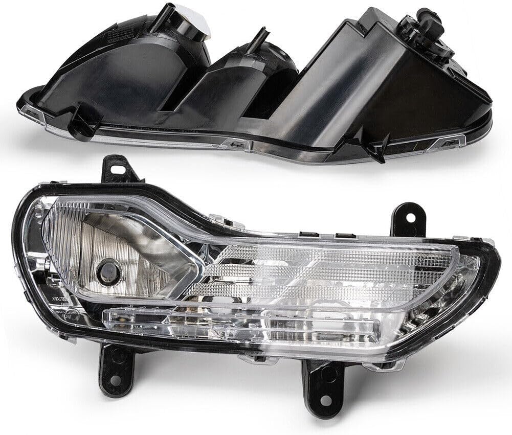 ya 10 9.16 zhengce Pair Clear Lens Front Bumper Fog Lights Lamps Fit For 2013-2016 for Ford Es