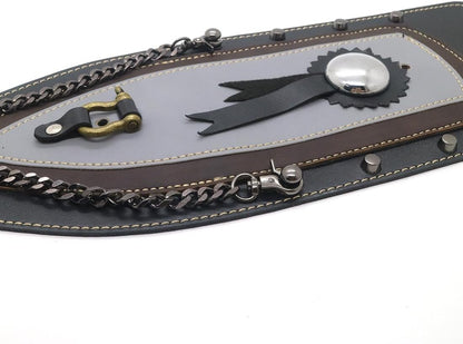 ya 4 8.8.2 New PU Leather Rear Plain Fender Bib Cover for Harley Sportster XL883 Solo for Seat