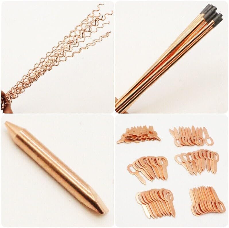 ya 4 8.14 81-piece Slotted Welding Machine clamp kit spot Welding Electrode Spotlight Welding Machine