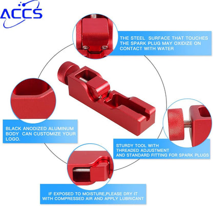 ya 23 10.7 baidi Universal Matte Engine Spark Plug Gap Tool Gapping Gapper 10mm 12mm 14mm 16mm