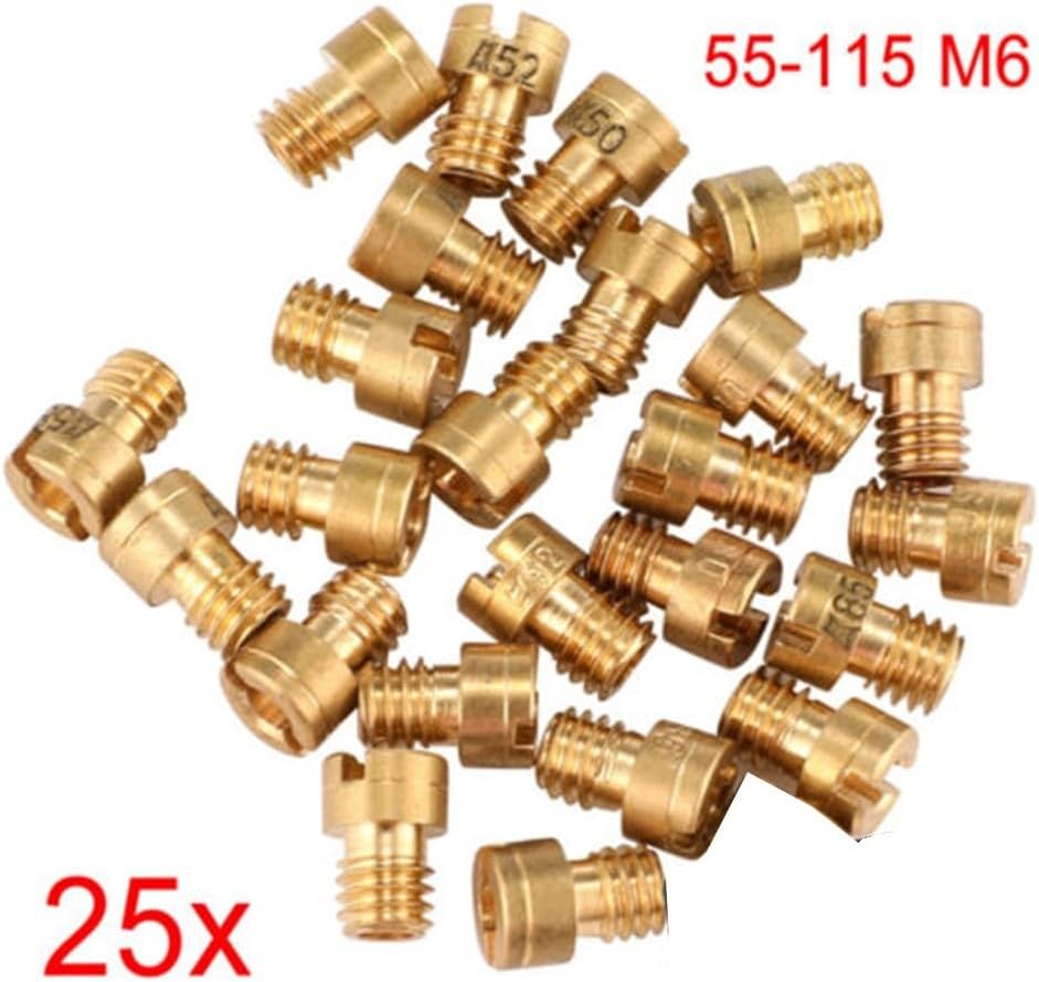 ya 23 10.7 baidi Carburetor Nozzle Main Jet Replacement Set Spare Parts 25piece Fittings