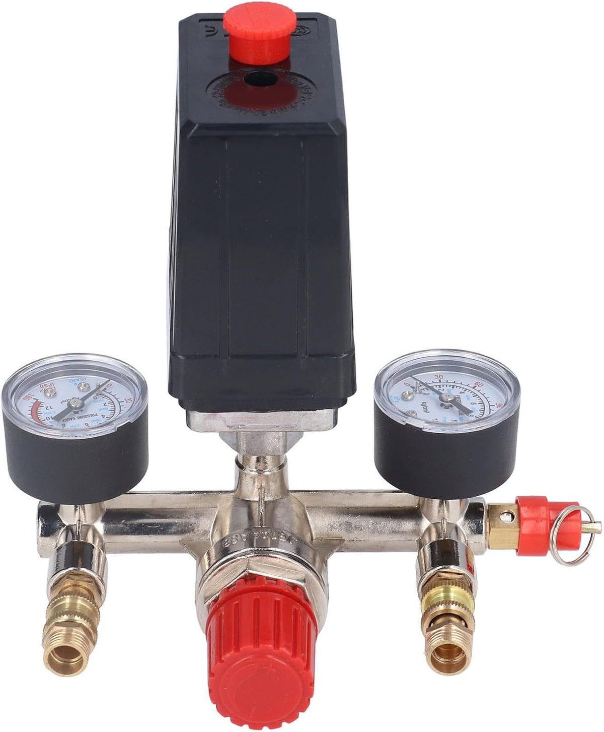 ya 26 10.21 baidi Air Compressor Pressure Valve Kit Vertical Switch Manifold Regulator