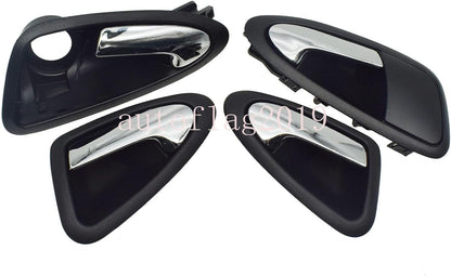 ya 4 8.14 4-Pack Interior Door Handle Set for SEAT Ibiza 2009-2017