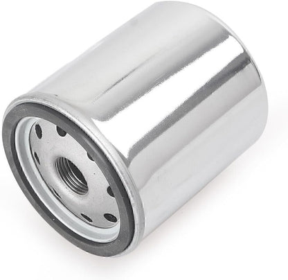 ya 11 9.14 zhengce Oil Filter Chrome for Harley-Davidson XL883N FLHRI ELECTRA GLIDE/BUELL