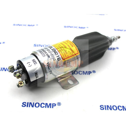 ya 16 10.20 baidi 24V Stop Solenoid 600-815-9260 for PC128US WA100 PC78MR PC138US WA320