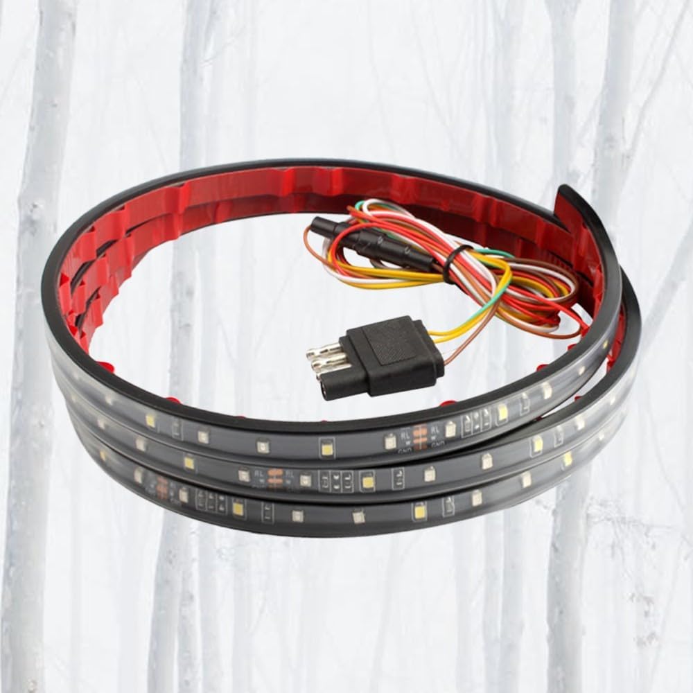 ya 13 9.15 baidi Tail Bar Light Trailer Turn Signal Oval Cargo Taillight Waterproof Lights
