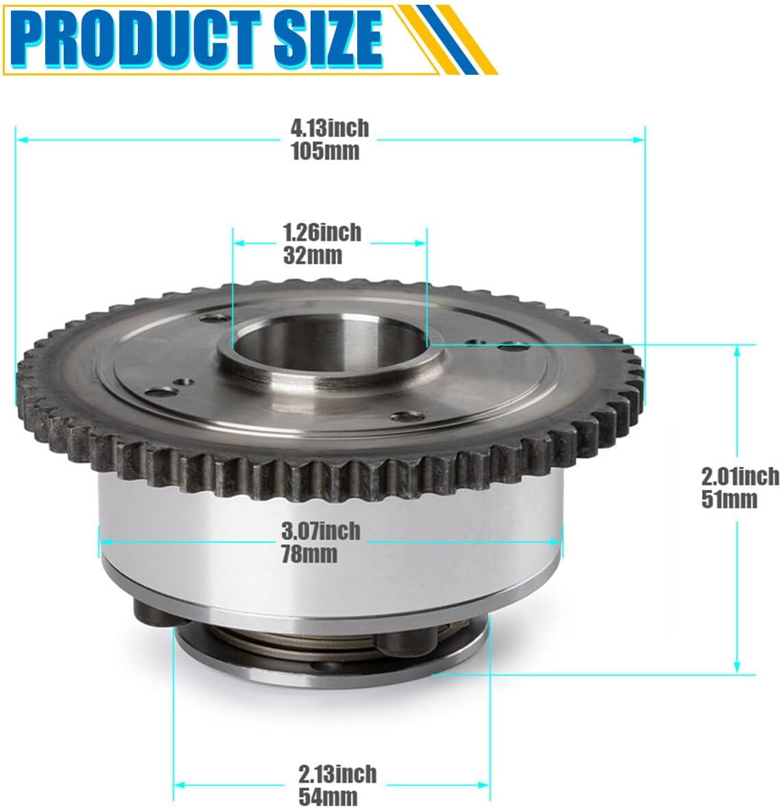 ya 2 8.15 CVVT Gear 24370-2E020 for Hyundai 14-2020 for Elantra 2017-20 for Kia 2.0L 1.8L