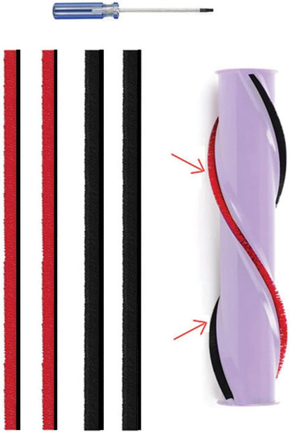 ya 26 10.21 baidi 4Pcs Plush Strips For Dyson V6 V7 V8 V10 Vacuum Third-Party Rolling Brush-Strips