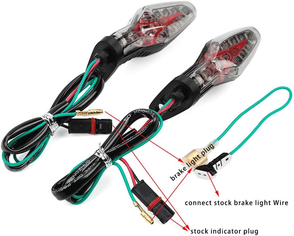 ya 13 9.15 baidi Rear LED 12V Turn Signal Light Indicator Lamp for BMW F900R F900XR 2020-2024