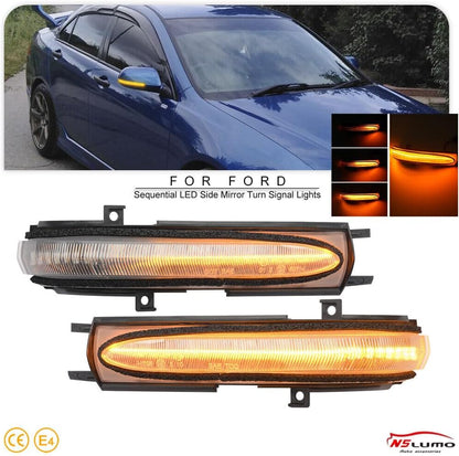 ya 4 8.10 Suitable for Acura TSX for Honda for Accord Hybrid Sequential LED Side Mirror Turn Signal Light 