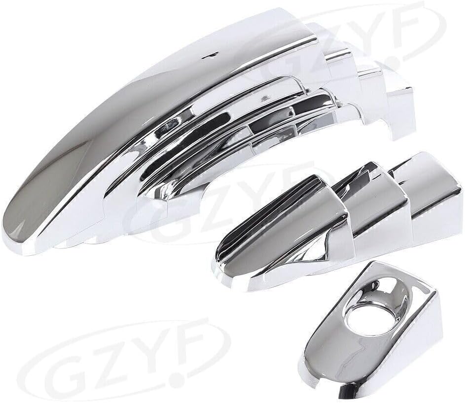ya 4 8.14 Chrome Car Door Handle Cover Trim Molding Fit for Ford Escape Kuga 2013-2017 2016