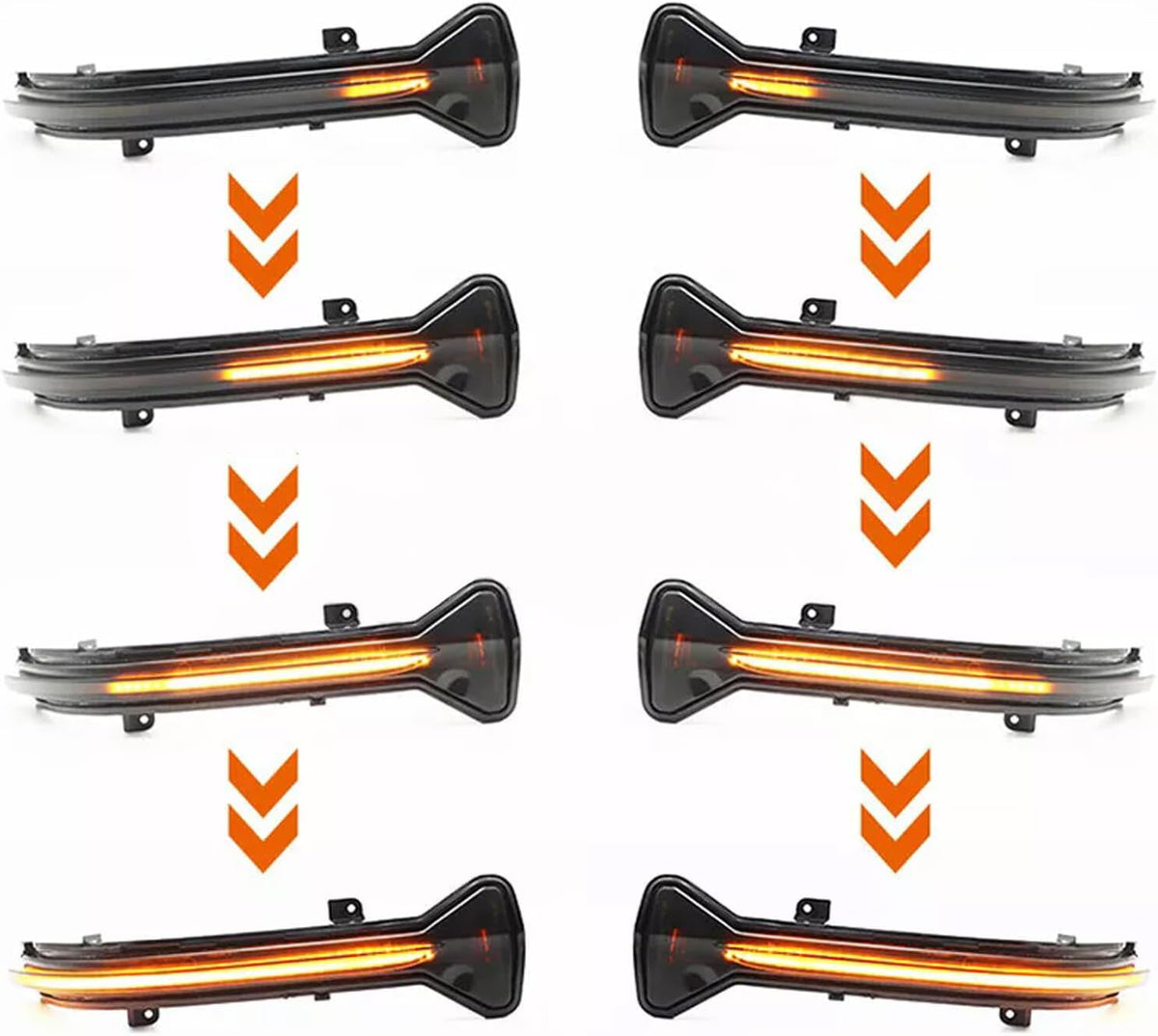 ya 11 9.14 baidi2pcs LED Mirror Turn Signal Light Indicator for BMW M5 F90 G20 G22 G30 G11 G32 G38-