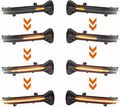 ya 11 9.14 baidi2pcs LED Mirror Turn Signal Light Indicator for BMW M5 F90 G20 G22 G30 G11 G32 G38-
