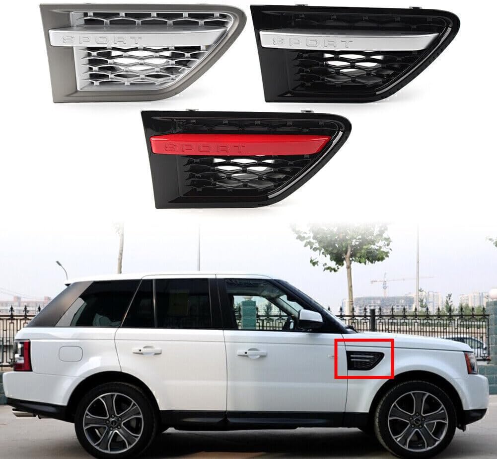 ya 4 8.24 baidi Front Right Fender Air Vent Grille Cover Fit for Land Rover for Range Rover Sport 10-13