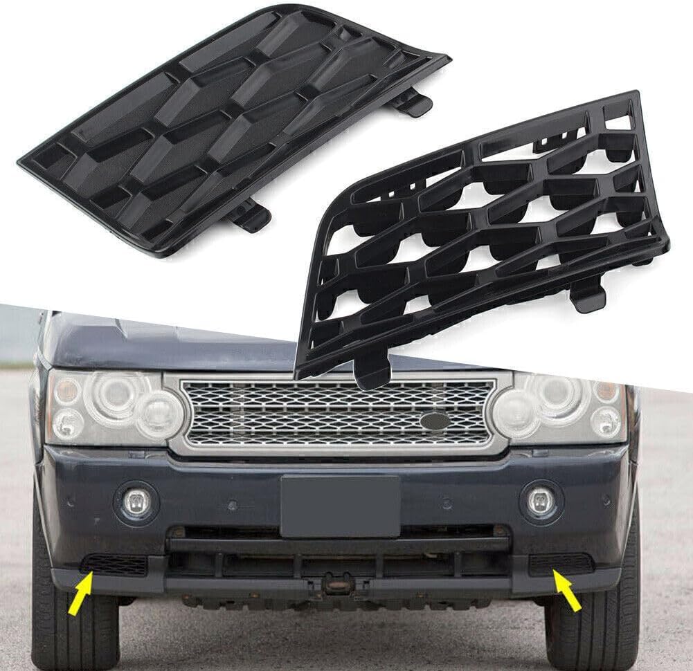 ya 4 8.14 For 2006-2009 2008 2007 for Range Rover 4.2L Pair Front Bumper Air Inlet Grill Cover