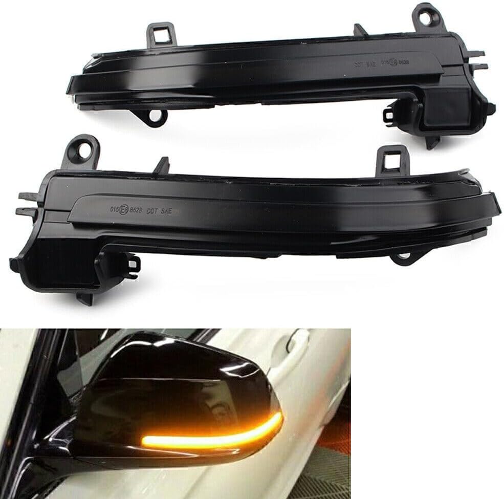 ya 4 8.10 Dynamic Turn Signal Mirror Sequential Light for BMW 1/2/3/4 Series F20 F30 F36