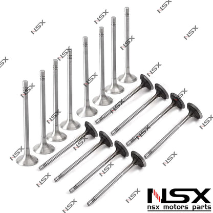 ya 4 8.24 baidi Intake Exhaust Valves Set for Audi A3 for VW for JETTA for Golf Plus for Tiguan Scirocco 1.4 TSI