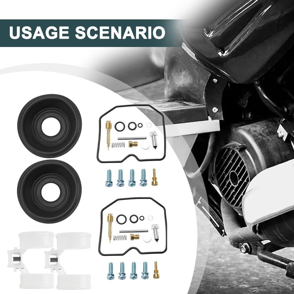 ya 23 10.7 baidi For for Kawasaki Vulcan 500 EN500 EN 500 Carb Repair Plunger Diaphragm Hot UK