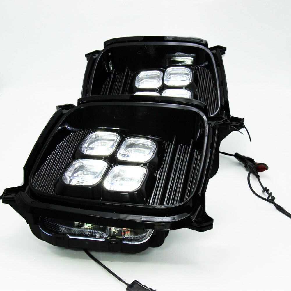 ya 9 10.24 For 2012-2014 for Hyundai for Kia for Sorento LED Front Fog Lamp Daytime Running Light DRL