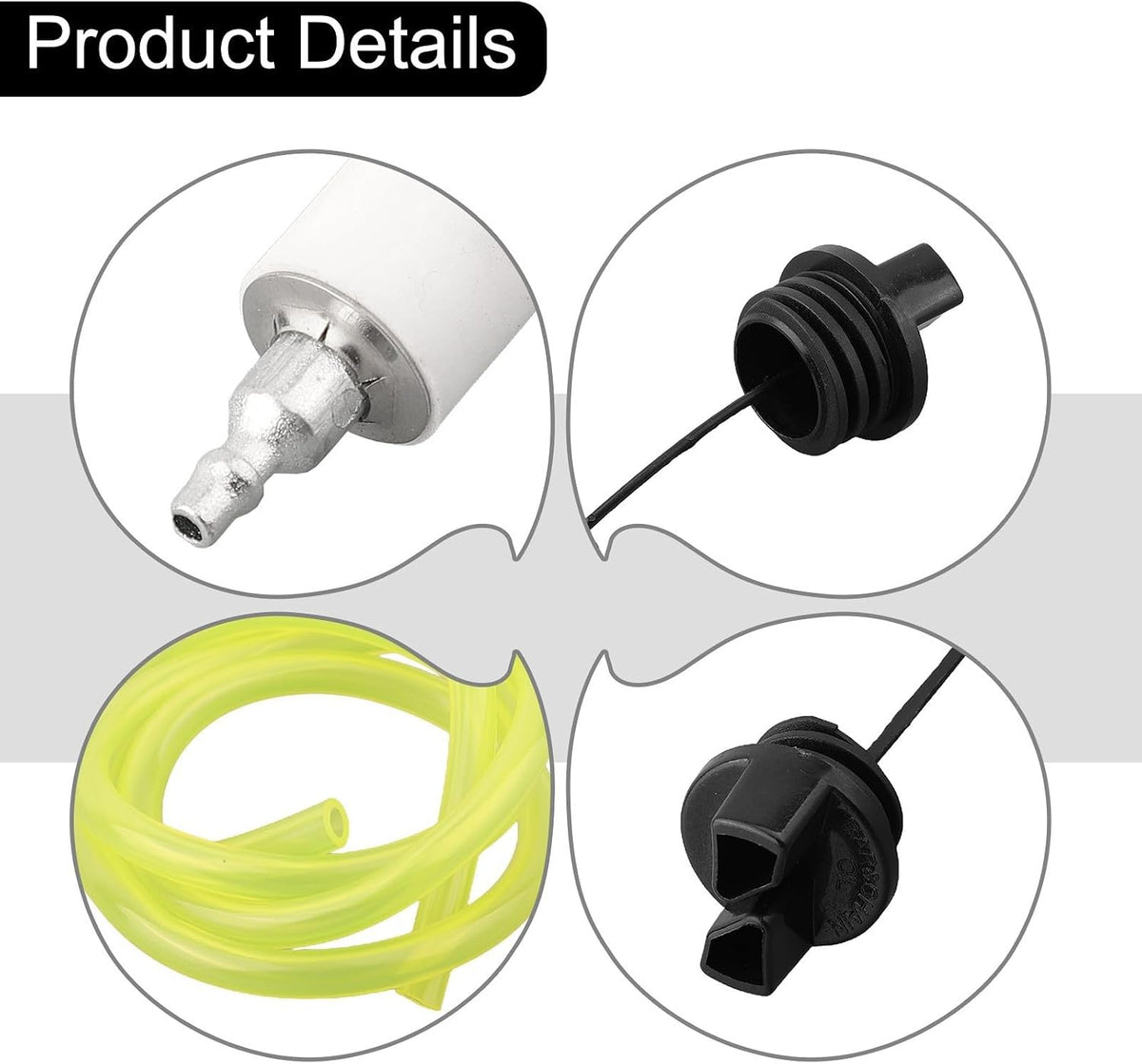 ya 26 10.21 baidi for Chainsaw Fuel Gas Oil Cap Fits Various Models-2