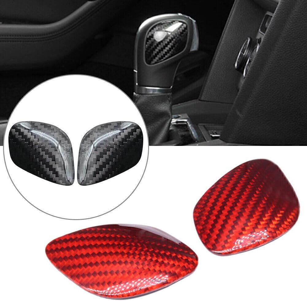 ya 4 8.14 Fit for VW for VW for Golf MK7 CC for Jetta Carbon Fiber Car Shift Knob Badge Emblem