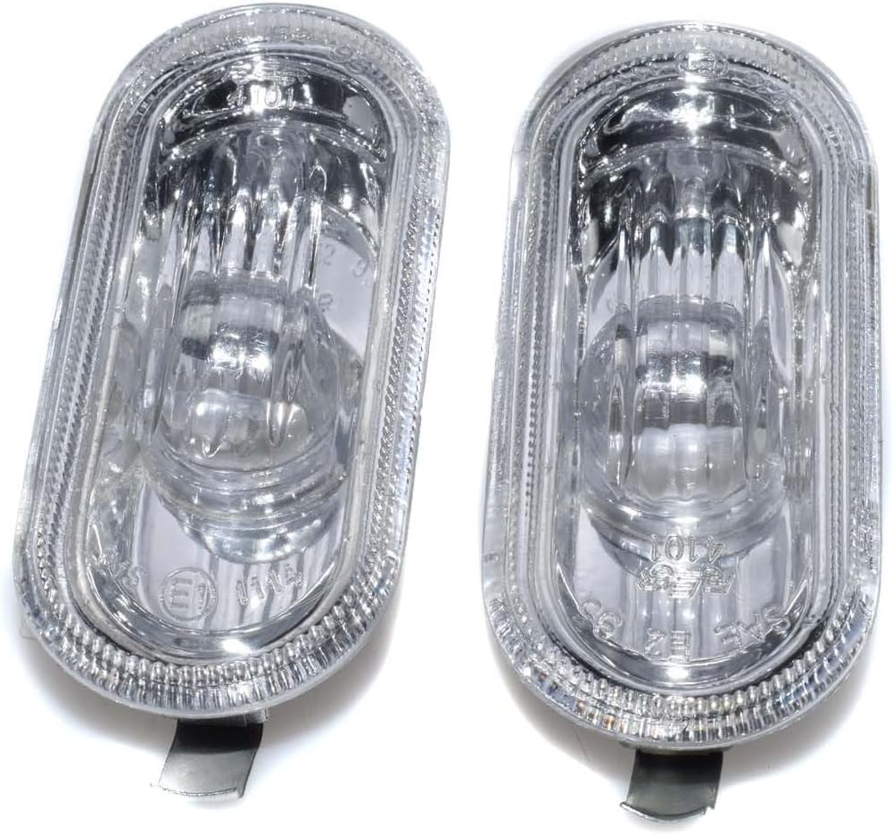 ya 9 10.24 One pair of transparent side marker lights for VW for JETTA for Golf MK4 PA