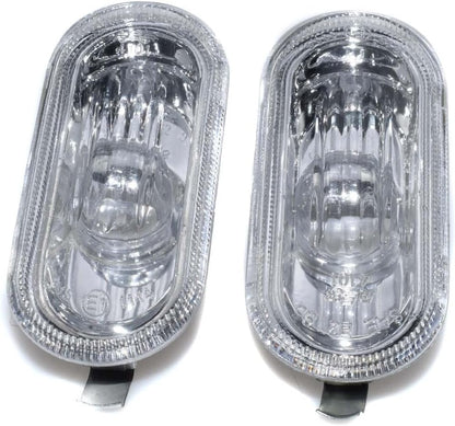 ya 9 10.24 One pair of transparent side marker lights for VW for JETTA for Golf MK4 PA