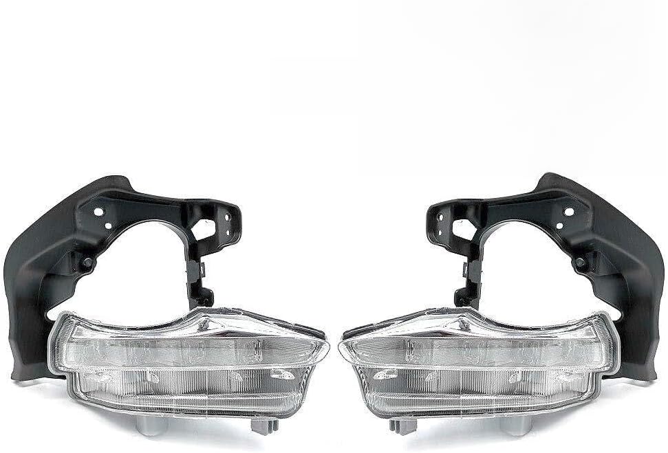 ya 4 8.10 1 pair for 2014-2016 for Toyota Highlander left + right LED daytime running lights DRL 