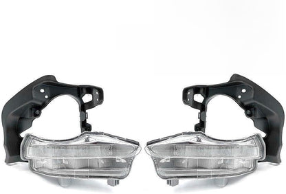 ya 4 8.10 1 pair for 2014-2016 for Toyota Highlander left + right LED daytime running lights DRL 
