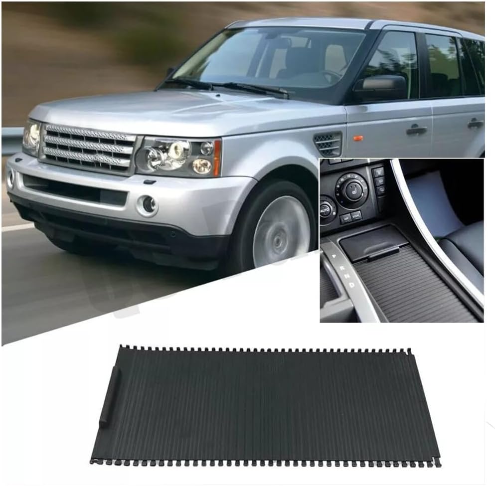 ya 6 8.24 baidi for Range for Rover Sport 05-09 Center Console Cup Holder Cover Sliding Roller Blind