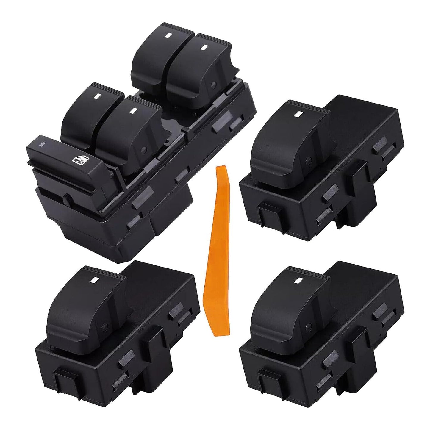 ya 3 8.24 baidi for 07-13 for Chevy Silverado Gmc Driver Side & Passenger Master Power Window Switch