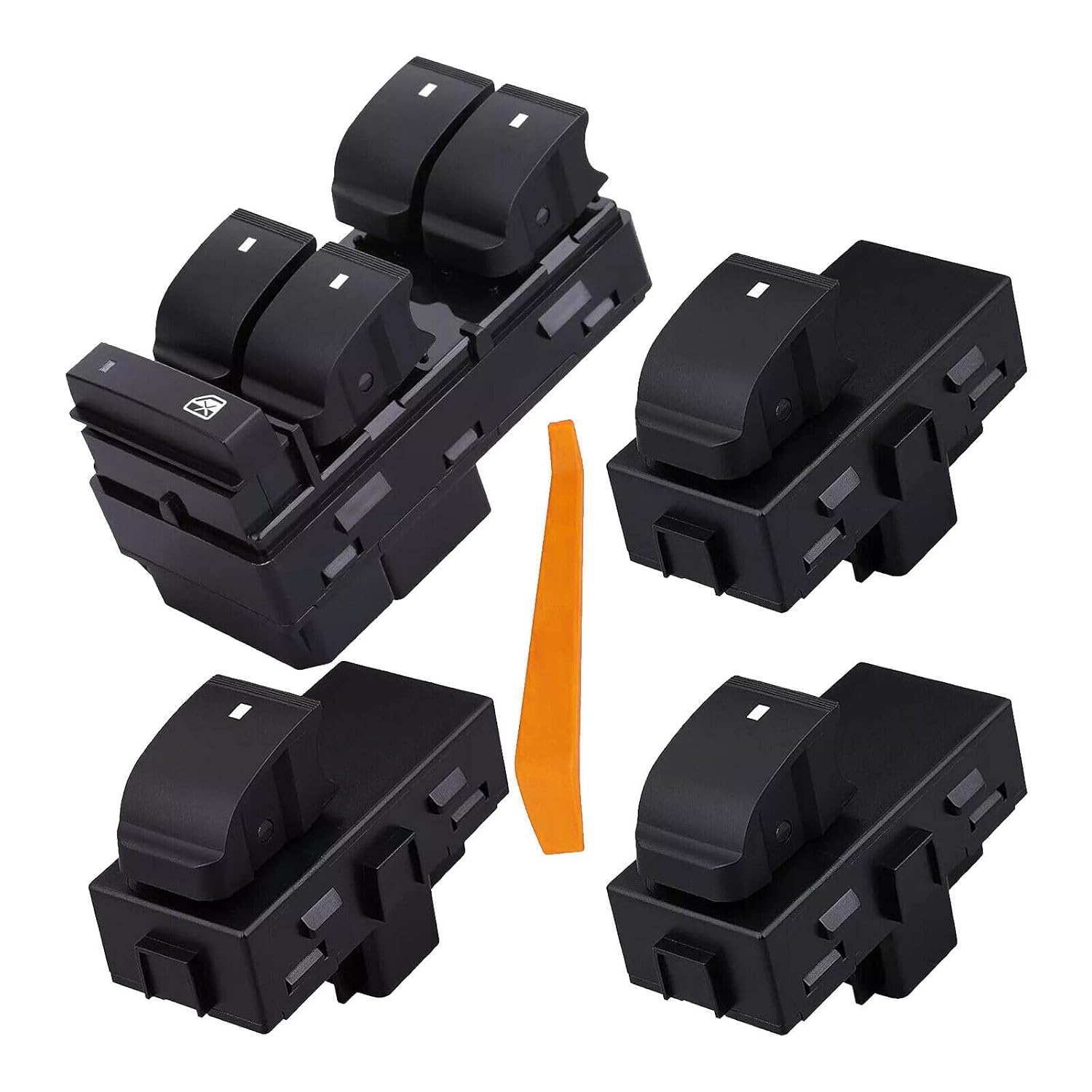 ya 3 8.24 baidi for 07-13 for Chevy Silverado Gmc Driver Side & Passenger Master Power Window Switch