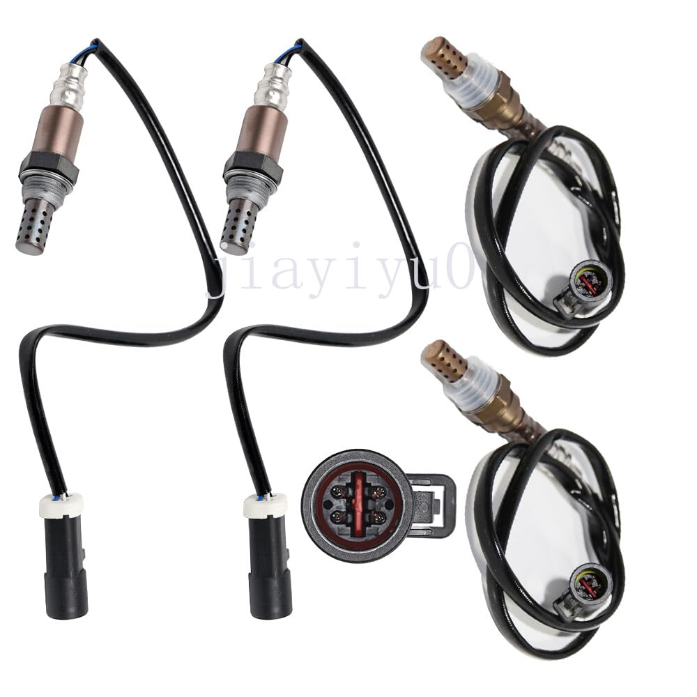 ya 4 8.8 4pcs Oxygen O2 Sensor 1&2 for 2008 for Mazda Tribute for Ford Escape V6 3.0L Upper+Lower