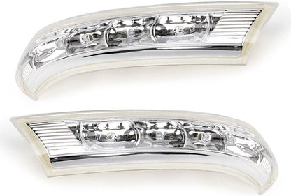 ya 6 8.14 2x LED Left Right Side Mirror Turn Signal Light for Hyundai Santa Fe 2007-2012