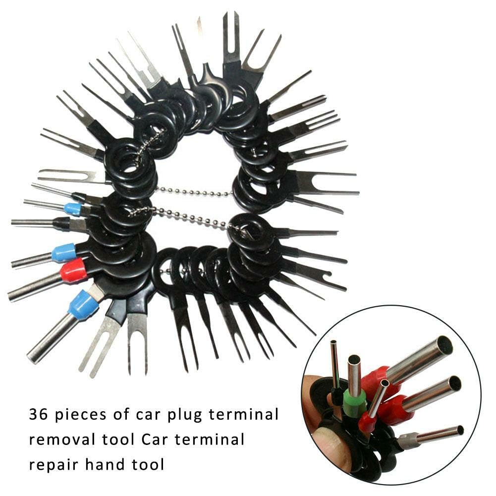 ya 6 8.24 baidi 36PC Motorcycle Wire Terminal Removal Tool Plug Connector Puller Extractor Kit