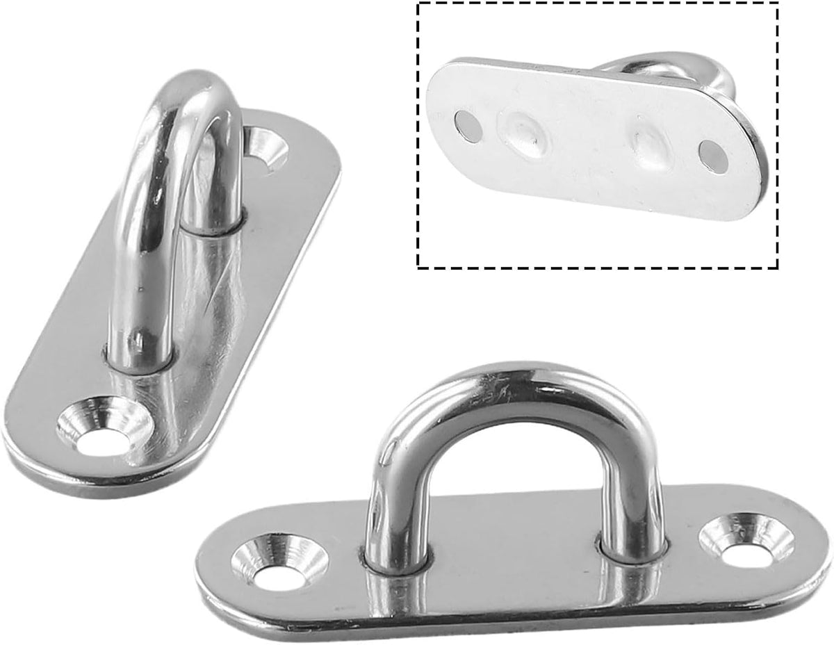 ya 26 10.21 baidi 2¡Á Heavy Duty Stainless Steel Hook Mount Ceiling Fan Chandel Ceiling Hanging Kit